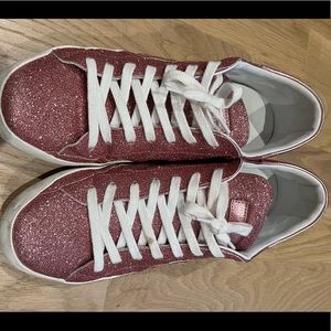 Philippe Model Pink Sparkle Sneakers - Size 41